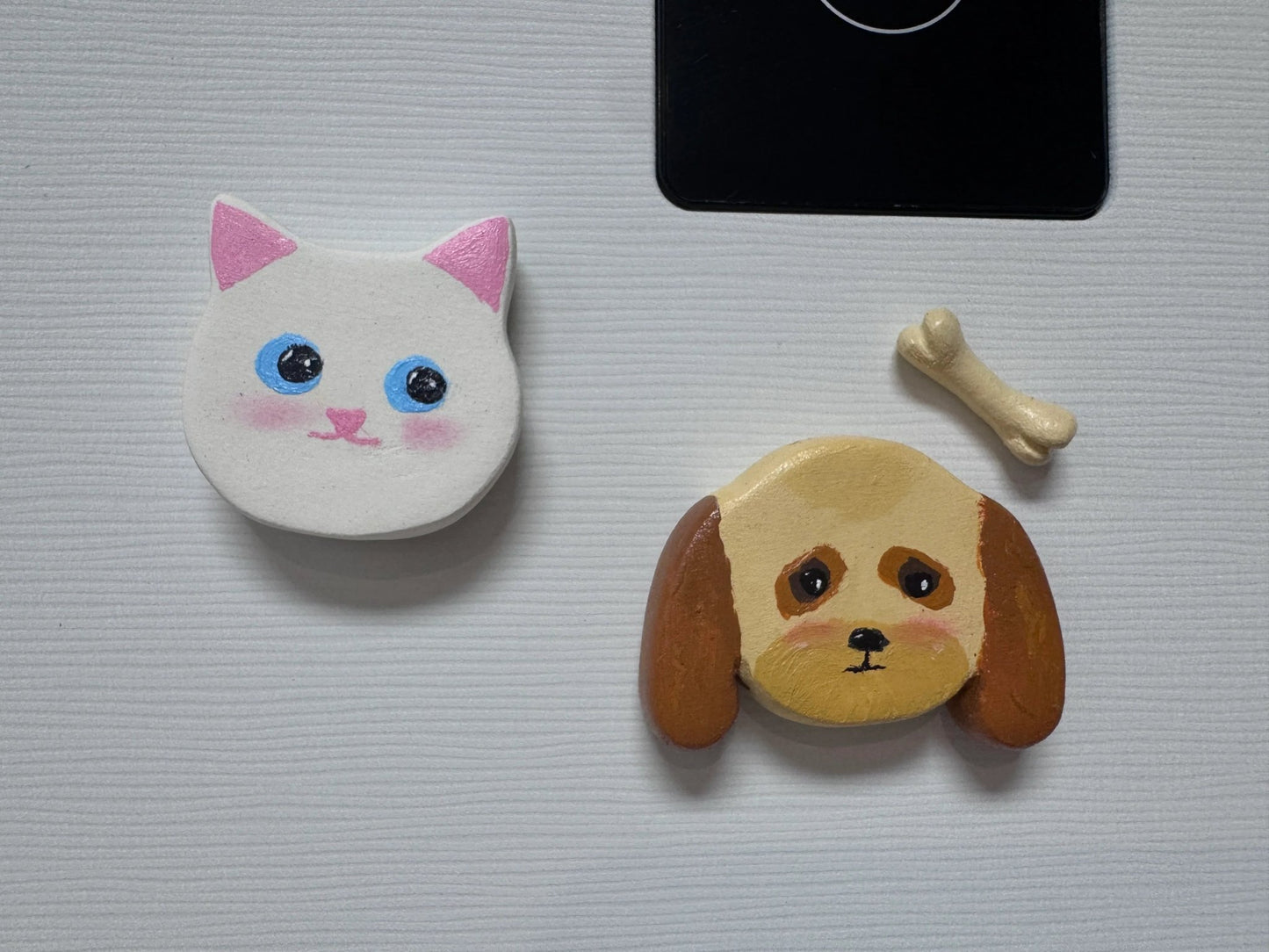 Personalized handmade portraits of adorable pets - Soul stone studio