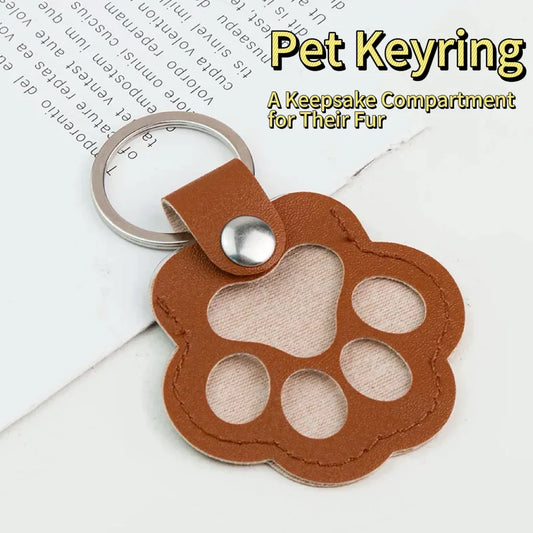 Pet Paw Keyring – A keepsake you can fill with love
