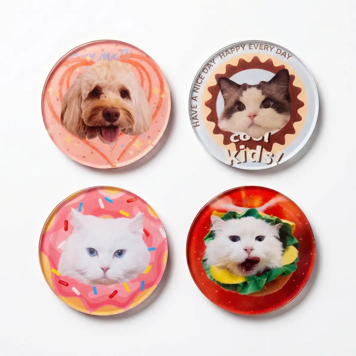 Personalized Pet Fridge Magnet(1.97inch)