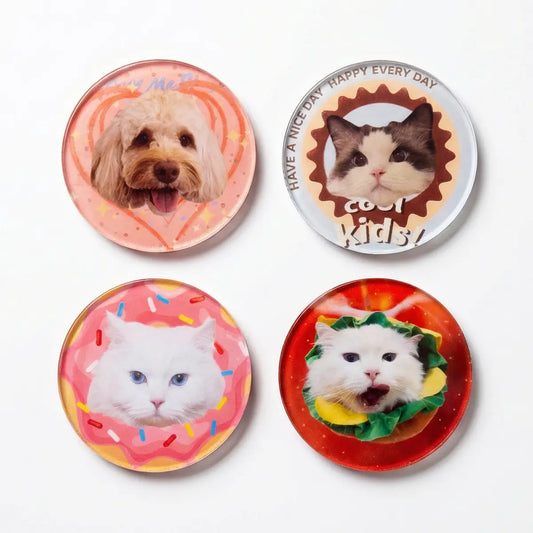 Personalized Pet Fridge Magnet(1.97inch)